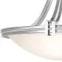 Possini Euro Deco Nickel 20'' Wide Pendant Light