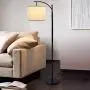 DLLT Led Floor Lamp,Modern Tall Floor Lamp Farmhouse Industrial Light 8W Classic-Arc with Hanging Floor Lamp Drum Shade,Reading Standing Lamp for Living Room,Bedroom,Office,Study Room,E26 Bulb-Warm DLLT Led Floor Lamp,Modern Tall Floor Lamp Farmhouse Industrial Light 8W Classic-Arc with Hanging Floor Lamp Drum Shade,Reading Standing Lamp for Living Room,Bedroom,Office,Study Room,E26 Bulb-Warm