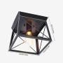 HMVPL Industrial Pendant Lighting Fixtures,Farmhouse Flush Mount Close to Ceiling Light Mini Ceiling Lamp One-Light for Kitchen Island Dining Room Bedroom Foyer Hallway