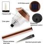 Solar Pathway Lights – Pathway Lights Solar Powered 4 Pack Landscape LED Solar Pathway Lights Outdoor IP65 Waterproof & 10-40 Lm Dimmable & Auto On/Off Warm White Pathway Lights for Garden & Path