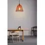 Vintage Farmhouse Pendant Lighting Rose Gold Chicken Wire Lamp Shade, Industrial Dining Room Lighting Fixtures Hanging Lamp Salking, Adjustable Hanging Pendant Light for Kitchen Barn Foyer Entryway