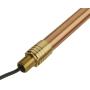 VOLT China Hat 12V Copper Path Light (7'' Shade, 25'' Tall)