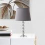 Safavieh Lighting Collection Nola Stacked Crystal Ball 16-inch Table Lamp (Set of 2)