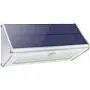 Solar Motion Sensor Lights Outdoor 46 LEDs 1100lm 4500mAh Aluminum Alloy IP65 Waterproof Led Security Outdoor Lights for House Garden, Driveway, Yard, Deck, Fence Post-White Solar Motion Sensor Lights Outdoor 46 LEDs 1100lm 4500mAh Aluminum Alloy IP65 Waterproof Led Security Outdoor Lights for House Garden, Driveway, Yard, Deck, Fence Post-White
