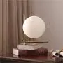 BOKT Mid Century Modern Brass Table Lamp Home Decor Glass Ball and ANG Metal Table Lamp Reading Lamp for Office, Bedroom, Living Room (A Style) BOKT Mid Century Modern Brass Table Lamp Home Decor Glass Ball and ANG Metal Table Lamp Reading Lamp for Office, Bedroom, Living Room (A Style)