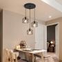 UOFUS Pendant Lighting Cluster Lights for Kitchen Island Lights Dining Room Lighting Fixture Hanging Chandelier Adjusable