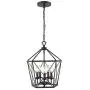 EAPUDUN Farmhouse Lantern Chandelier, 5-Light Metal Adjustable Height Industrial Square Pendant Light for Living Room,Kitchen Lsland,Hallway Foyer Hanging Ceiling Lighting, PDA1274-MBK EAPUDUN Farmhouse Lantern Chandelier, 5-Light Metal Adjustable Height Industrial Square Pendant Light for Living Room,Kitchen Lsland,Hallway Foyer Hanging Ceiling Lighting, PDA1274-MBK