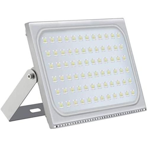 Heilsa 500W LED Flood Light, 55000LM 6000-6500K (Cold White) IP67 Waterproof Super Bright Outdoor Floodlight for Garden Yard, Lawn, Playground, Basketball Court