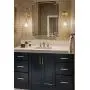 XiNBEi Lighting Wall Sconce Single 1 Light Sconces Wall Light with LED Bulb, Vanity Light with Satin Brass Finish for Bathroom Hallway Bedroom XB-W1234-1-SB-G30