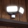 Maximus Camera Floodlight - Black - Compatible with Alexa
