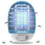 GLOUE Bug Zapper, Mosquito Killer Electronic Insect Killer Fly Trap Indoor, Electric Mosquito Zapper with Blue Lights for Home, Kitchen, Bedroom, Baby Room, Office