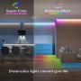 HueLiv Rainbow RGB LED Strip Lights 32.8FT Dreamcolor Color Changing Tape Lights 300 LEDs with Remote Control Sync Music for Bedroom, Kitchen, Party Waterproof