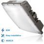 4Pack LED Canopy Light 80W,ETLus-Listed 5000K Daylight White,10400Lumen,120-277VAC,175-450W MH/HPS/HID Replacement, IP65 Waterproof and Outdoor Rated, 5 Years Warranty,Daylight 5000K