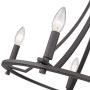 Emliviar Modern Farmhouse Dining Room Chandelier, 5-Light Kitchen Pendant Light in Oil Rubbed Bronze Finish, 010-5 ORB