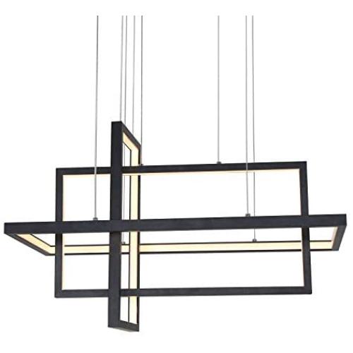 LightInTheBox Smart WiFi LED Pendant Light Chandeliers Ceiling Lighting Fixture Lamp for Dining Room, Bedroom Smartphone Control Compatible with Amazon Alexa and Google Home (Black) LightInTheBox Smart WiFi LED Pendant Light Chandeliers Ceiling Lighting Fixture Lamp for Dining Room, Bedroom Smartphone Control Compatible with Amazon Alexa and Google Home (Black)