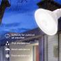 Sengled Motion Sensor Outdoor Light Dusk to Dawn Light Bulbs, LED Flood Lights Outdoor, Security Light E26 PAR38 Motion Activated 3000K Warm White, 1050LM, Waterproof, 2 Pack 4th Gen