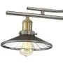 Emile Oiled Rubbed Bronze Large Linear Island Pendant Chandelier 43 1/2'' Wide Farmhouse Industrial Rustic LED 4-Light Fixture for Kitchen Island Dining Room - Franklin Iron Works