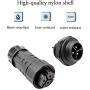 PENGLIN 5PCS M20 Electrical Junction Box,IP67 Waterproof Outdoor Cable Connector for Plant Light,Industrial Device
