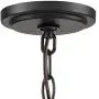 Cass Oil Rubbed Bronze Painted Wood Orb Pendant Chandelier 19'' Wide Modern Farmhouse 5-Light Fixture for Dining Room House Foyer Kitchen Island Entryway Bedroom Living Room - Possini Euro Design