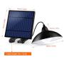 Outdoor Solar Lights,Tomshine IP65 Waterproof Outdoor Pendant Light with Remote Control,Brightness Adjustment Solar Shed Light for Garden Patio