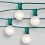 G40 Globe Replacement Bulbs with Frosted White, 1.5 Inch -5 Watt -Screw Base -Fits E12 and C7 Sockets, 25 Pack