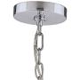 JONATHAN Y JYL9017A Glenn 8-Light 22.5'' Metal Sputnik-Style LED Chandelier Contemporary,Transitional,Modern Dimmable, Adjustable, for Dining Room, Foyer, Bedroom, Chrome
