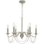 BONLICHT 6 Light Farmhouse Chandelier Modern Kitchen Island Pendant Lighting Brushed Nickel Industrial Candle Chandelier Classic Dining Room Light Fixture Hanging Ceiling Light for Living Room Foyer BONLICHT 6 Light Farmhouse Chandelier Modern Kitchen Island Pendant Lighting Brushed Nickel Industrial Candle Chandelier Classic Dining Room Light Fixture Hanging Ceiling Light for Living Room Foyer