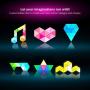 Triangle Wall Light with Remote Control,Smart LED Modular Light Panels Touch-Sensitive Multicolor RGBW Night Light DIY Geometry Splicing Quantum Light for Bedroom Living/Gaming Room Party Decor,5 Pack