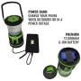 Tough Light USB Rechargeable LED Lantern - Hanging Tent Lamp for Camping, Outdoors, Hurricane or Power Outage - 400 Hours of Light from One Charge! Candle Feature - 1,000 Lumens - 2 Year Warranty