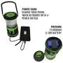 Tough Light USB Rechargeable LED Lantern - Hanging Tent Lamp for Camping, Outdoors, Hurricane or Power Outage - 400 Hours of Light from One Charge! Candle Feature - 1,000 Lumens - 2 Year Warranty
