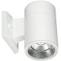 OSTWIN 1-Direction LED Outdoor Cylinder Up or Down Light, 9W (60W Equivalent), 735 Lumen, 3000K Warm Light, Modern Light Fixture for Door Way, Corridor, Waterproof, White, ETL and Energy Star