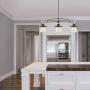 Nate 3-Light Pendant, Oil Rubbed Bronze, Clear Glass Shades,64845