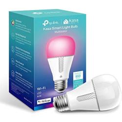 Kasa Smart KL130 Light Bulb, LED Multicolor Smart Wi-Fi Alexa Bulbs Works with Alexa and Google Home, A19, 2.4Ghz, No Hub Required, 800LM/850LM RGB Color Changing (2500K-9000K), 9.5W