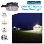 100W LED Barn Light, SZGMJIA 15,000lm Dusk to Dawn Yard Light with Photocell,CREE LED 5000K Daylight, 600W MH/HPS Replacement, 5-Year Warranty, IP65 Waterproof for Outdoor Security/Area Light