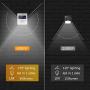 Solar Lights Outdoor Motion Sensor with 3 Lighting Modes, 270° Wide Angle Lighting, IP65 Waterproof. Bright Wireless Security Light for Deck Garage Yard Porch Fence(40 LED, 5500K, 4 Pack, White)