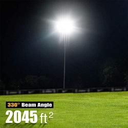 STASUN 300W LED Flood Light, 27000lm Super Bright Outdoor Security Lights with Wider Lighting Angle, 5000K, Adjustable Heads, IP65 Waterproof Outdoor Lighting for Yard, Court, Street, Parking Lot