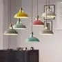 STGLIGHTING H Track Pendants Lighting Iron Art Iron Warm Green Decoratefor Instant Pendant Light for Cabinet Show Window Customizable Track Lighting Industrial Style Bulbs Not Included