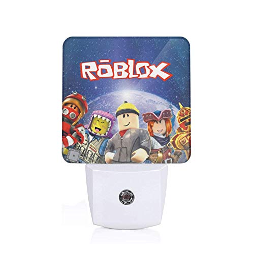 HUAJIELONG LED Night Light, Plug-in Super Smart Dusk to Dawn Sensor, Night Lights Suitable for Bedroom Bathroom Toilet US - Rob-lox HUAJIELONG LED Night Light, Plug-in Super Smart Dusk to Dawn Sensor, Night Lights Suitable for Bedroom Bathroom Toilet US - Rob-lox