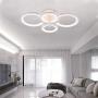 Modern Ceiling Light，ROYAL PEARL Dimmable Chandelier Led Flush Mount Ceiling Light for Living Room Bedroom 50W