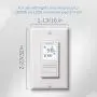 Honeywell Home RPLS740B1008 Econoswitch 7-Day Programmable Light Switch Timer, White