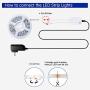 LED Strip Lights Music - DotStone RGB LED Light Strip Kit 16.4ft SMD 5050 Tape Lights, Color Changing Rope Lights with Remote for Bedroom Home Kitchen TV Party Desk Room
