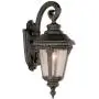Trans Globe Lighting Trans Globe Imports 5043 RT Traditional One Light Wall Lantern from Commons Collection in Bronze/Dark Finish, Rust