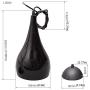 Vintage Pendant Light E27 E26 Base Pendant Light Shade Lamp Fixture Modern Ceiling Hanging Light Dining Room Light Black Metal Pendant lamp Shades 110V 60W …