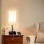 USB Bedside Table Lamp,Cotanic Minimalist Bedside Desk Lamp with Charging Port,Lamps for Bedrooms,Fabric Shade Ambient Light,Modern Nightstand Lamp with Pull Chain USB Bedside Table Lamp,Cotanic Minimalist Bedside Desk Lamp with Charging Port,Lamps for Bedrooms,Fabric Shade Ambient Light,Modern Nightstand Lamp with Pull Chain