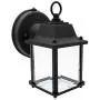 Maxxima LED Porch Lantern Outdoor Wall Light, Black w/Clear Glass, Photocell Sensor, 650 Lumens, Dusk to Dawn Light Sensor, 3000K Warm White Maxxima LED Porch Lantern Outdoor Wall Light, Black w/Clear Glass, Photocell Sensor, 650 Lumens, Dusk to Dawn Light Sensor, 3000K Warm White