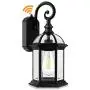 Dusk to Dawn Sensor Outdoor Wall Sconce, Exterior Wall Light Fixtures with E26 Base Socket, Clear Glass Roof Wall Lantern, Anti-Rust Waterproof, Matte Black Wall Mount Lighting Porch Doorway Garage Dusk to Dawn Sensor Outdoor Wall Sconce, Exterior Wall Light Fixtures with E26 Base Socket, Clear Glass Roof Wall Lantern, Anti-Rust Waterproof, Matte Black Wall Mount Lighting Porch Doorway Garage