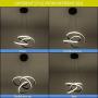 Modern LED Pendant Light, Chic Irregular Ring Chandelier Contemporary Adjustable Hanging Light for Living Dining Room Bedroom, 32W 4000K Neutral White, Matte Black