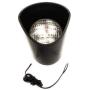 Best Pro Lighting Low Voltage Garden Outdoor Light Landscape Lighting Black Well Lights with - 50 Watt Halogen Bulb