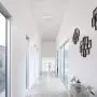 SUNVIE Motion Sensor Ceiling Light Battery Operated LED Motion Sensor Light Indoor/Outdoor Wireless Battery Powered Ceiling Light 300LM for Closet Hallway Bathroom Laundry Pantry with Photocell Sensor