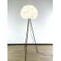 Feather Tripod Floor Lamp – Feather Floor lamp with White Feather, Modern Light for Bedrooms/Living Room/Dining Room/Kitchen
